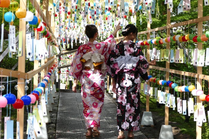【上三川・下野・小山・佐野発着】風鈴の音色に癒される宝徳寺参拝と吹割の滝・川場田園プラザ2