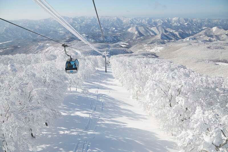 【伊丹空港発着】 日本三大樹氷の一つ・森吉山と不老ふ死温泉・JR五能線　なまはげの郷・男鹿温泉2日間1