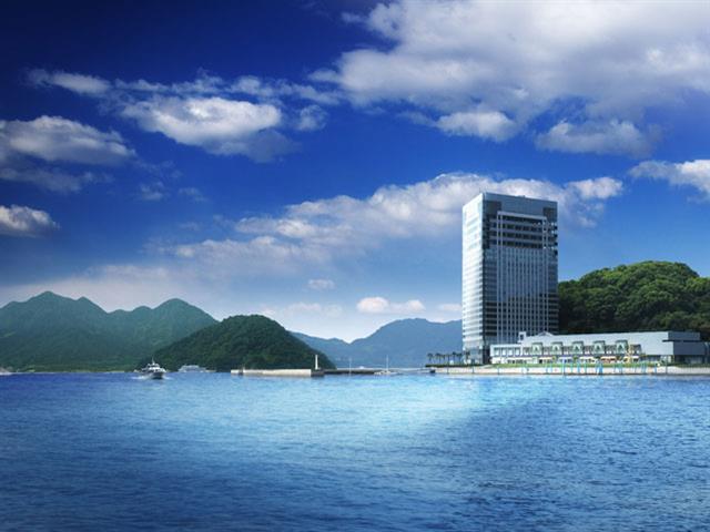 ■ヒロデン1日乗車・乗船券付き＆広島温泉「瀬戸の湯」入場フリーパス付き　グランドプリンスホテル広島　2泊3日2