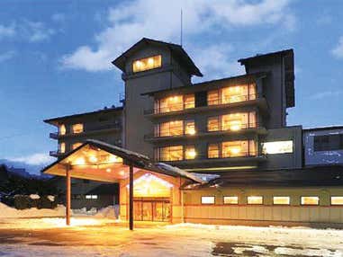 ■●夜発バス　エイブル白馬五竜＆Hakuba47　１２・１月出発セール　大町温泉郷・黒部ビューホテル（1泊4日）