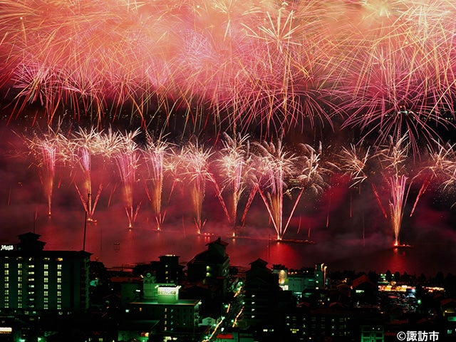 【名古屋発】■２０２６年８月１５日（土）■「プレミアムマス席」で鑑賞！「諏訪湖祭湖上花火大会」と「安曇野巡り」２日間2