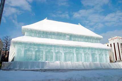 【茨城空港発】 さっぽろ雪まつりと北海道名湯紀行 登別・湯の川・定山渓温泉に宿泊 支笏湖氷濤まつりと函館・洞爺湖・ウポポイ4日間