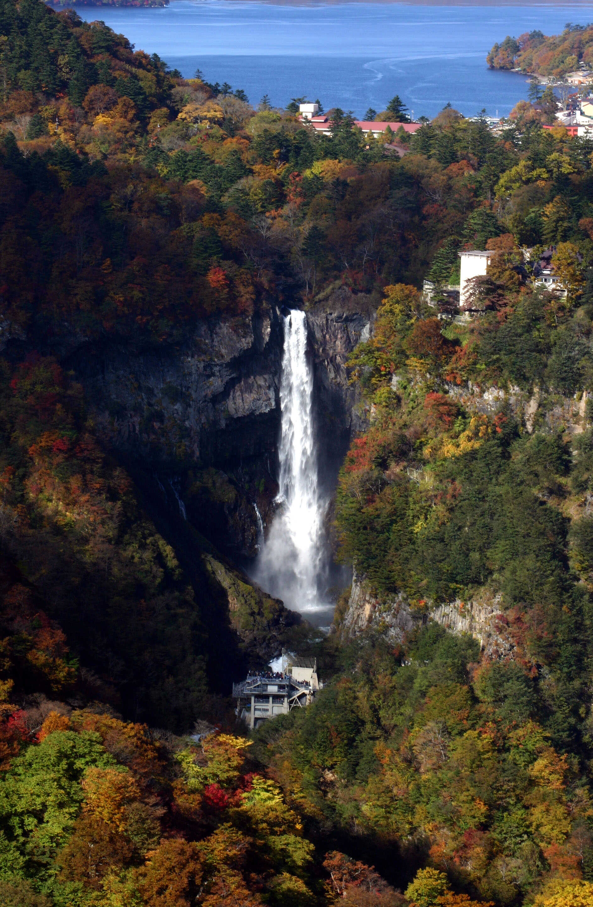 【富山県内発】 日本三大イルミネーション「あしかがフラワーパーク」と 日光・清津峡・軽井沢　秋色絶景めぐり　と　四万温泉　３日間3