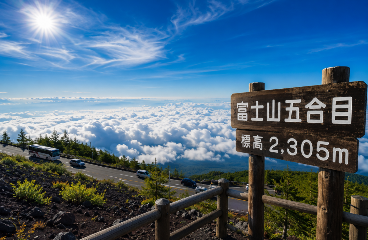 [上野/新宿発]訪れたいスポットとして人気の富士山と忍野八海をめぐり日本最大級のプレミアムアウトレットまで！ 大満喫日帰りバスツアー ！(英語ガイド付)3