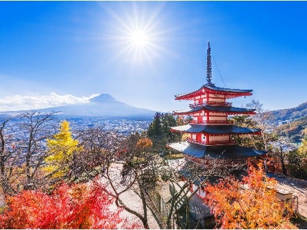 西船橋・新宿発 長野えびす講花火と紅葉の「河口湖」・「新倉山浅間神社」散策！善光寺参りと軽井沢を巡る充実旅＜JAMJAM TOUR＞3