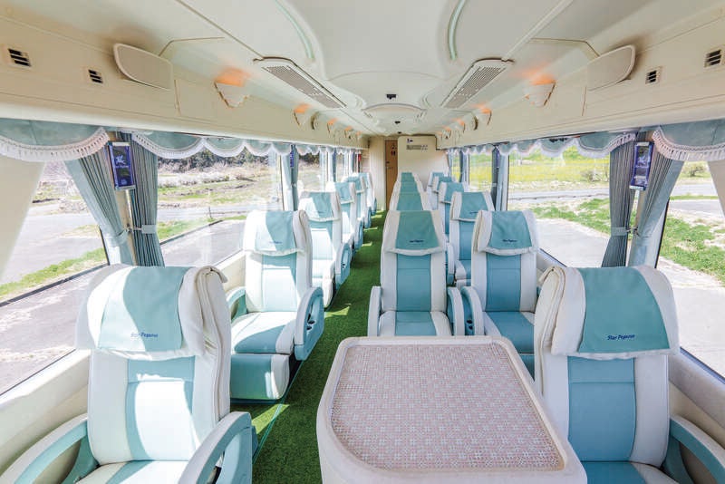 【群馬県内発】 最上級貸切バス「スターペガサス号」で行く！桜舞う伊豆半島周遊　オーシャンビュー客室と露天風呂 伊豆の名旅館「稲取銀水荘」２日間1