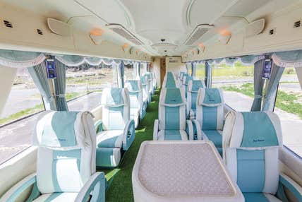 【群馬県内発】 最上級貸切バス「スターペガサス号」で行く！桜舞う伊豆半島周遊　オーシャンビュー客室と露天風呂 伊豆の名旅館「稲取銀水荘」２日間