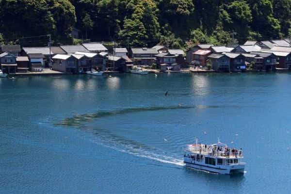 「海を走る列車」由良川橋梁を行く!京都丹後鉄道と”日本のヴェネツィア”伊根の舟屋めぐり遊覧船【大和八木・橿原神宮・五位堂発】2