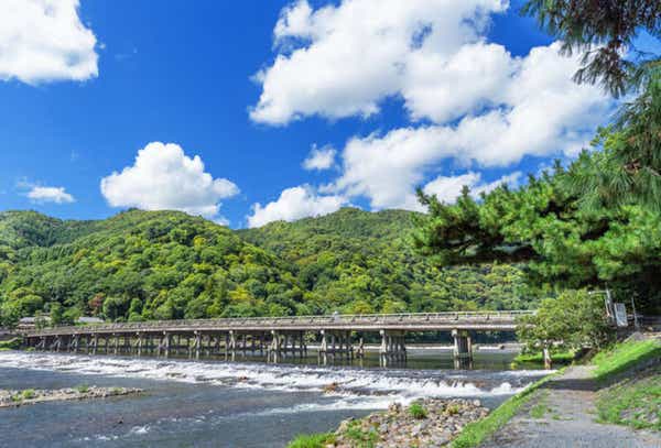 【岡山・倉敷発】 京の奥座敷・高雄川床料理と嵯峨野トロッコ列車　日帰り3
