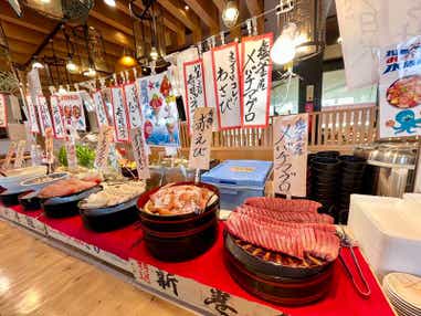 【岩手県内発】 お刺身・牡蠣・牛タン　名物グルメ食べ放題ミステリー　日帰り