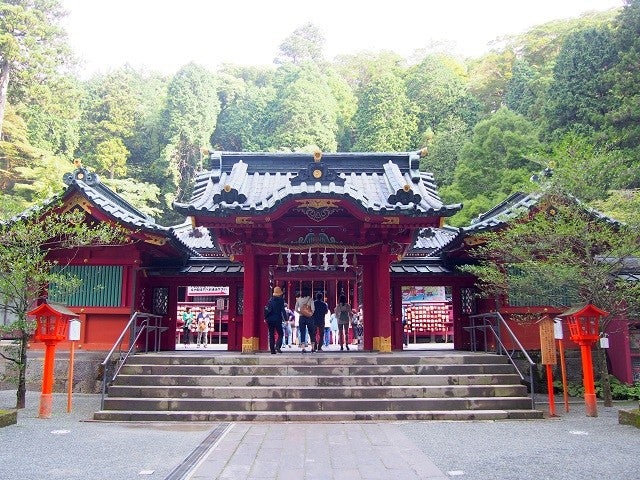 ■【静岡・神奈川】富士を望む箱根・三島の旅！絶景の空中散歩「三島スカイウォーク」×パワースポット「箱根神社」＆いちご狩り食べ放題1