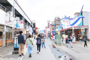 【宇都宮発着】あじさい咲く初夏の伊豆へ♪三島スカイウォーク空中散歩と沼津港食べ歩き【食べ歩きクーポン付】2