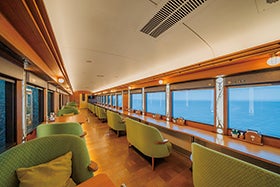 伊予灘の絶景と美食の鉄道旅「伊予灘ものがたり」3