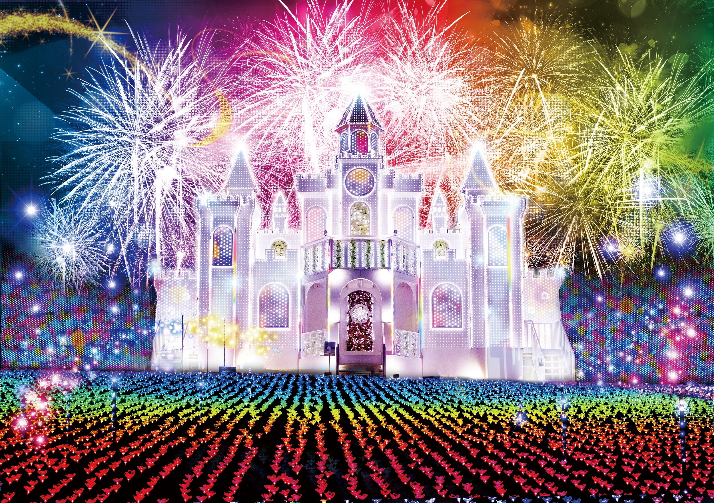 【青戸・松戸発】500万球の輝き☆あしかがフラワーパークイルミネーション 世界初のあんこバー「AOYA CAMPAGNE」＜コースNo.24-1097-D＞（京成トラベルサービス）1