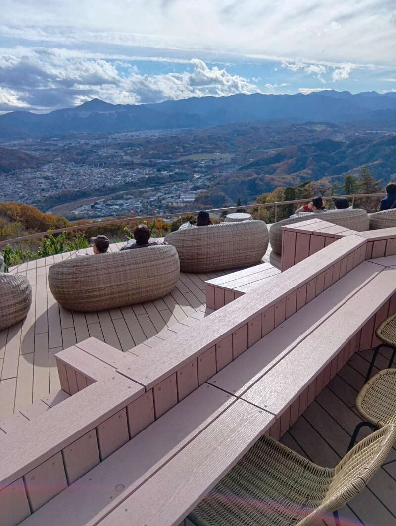 【千葉県内※銚子・茂原発着ルートを除く発】 らくらく天空へ！埼玉の新絶景！ ロープウェイで行く宝登山山頂「SUSABINO（スサビノ）テラス」 宝登山で作られた天然氷のかき氷付！秩父名物ランチ　日帰り1