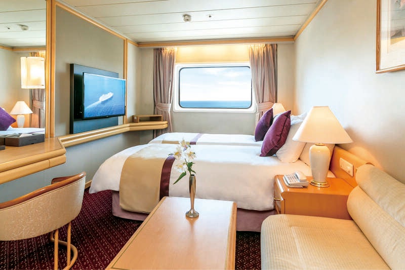 飛鳥Ⅱ F：ステート 【横浜発着】鳥羽・熊野大花火クルーズ（5日間）1