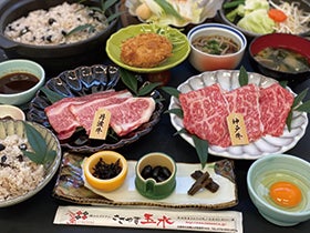 三宮・西宮・新大阪　発 神戸牛丹波牛食べ比べ御膳！1