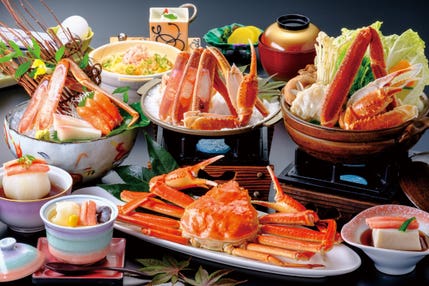 日帰り🦀三朝温泉かにバス🦀 『三朝館』(特選かに料理)