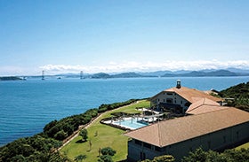 鳴門海峡一望の島のオーベルジュ ホテルアナガで３年とらふぐの和洋折衷コースに舌鼓2