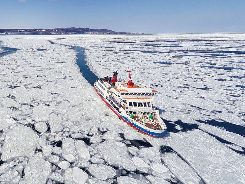 【羽田空港発】 さっぽろ雪まつりと冬の祭典・感動の流氷クルーズを楽しむ北海道４日間1
