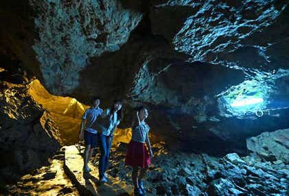 秘境!神秘の洞窟「河内の風穴」「行基寺・天空庭園」「千本松原」夏の絶景・秘境大冒険!【河内磐船・枚方市・JR高槻発】