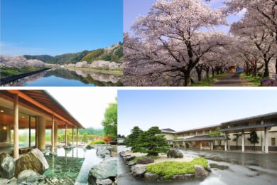 【広島駅新幹線口・アストラムライン古市駅発着／2日間】春の奥出雲たたらの里とさくら名所 亀嵩温泉玉峰山荘に宿泊1