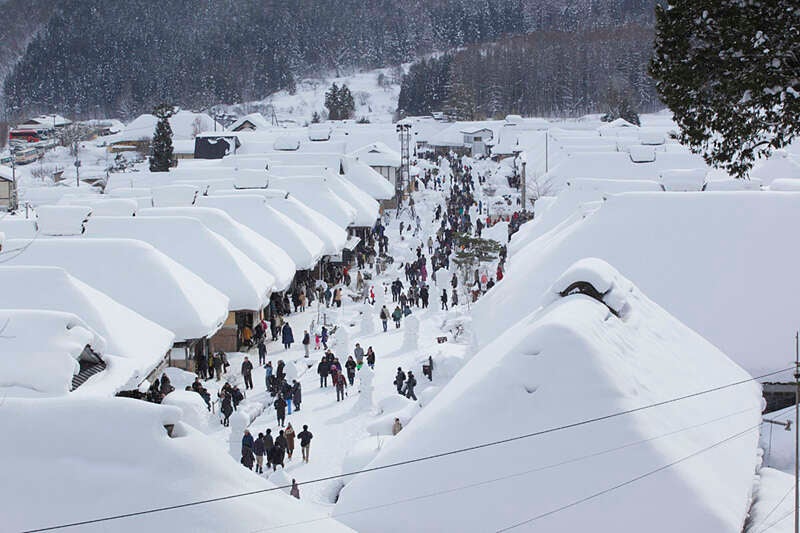 【高松空港発】 雪見風呂・会津鉄道雪見列車と水戸の梅　雪華競演の旅３日間3