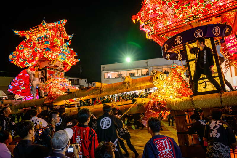 【富山県内発】 特別観覧席で観る！津沢夜高あんどん祭　日帰り1