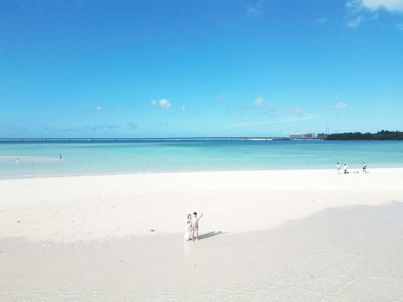 【山形空港発】 ≪ひとり旅≫ 白砂の島ユニの浜と宮古島５島めぐり　伊良部島、下地島、来間島、池間島  4日間2