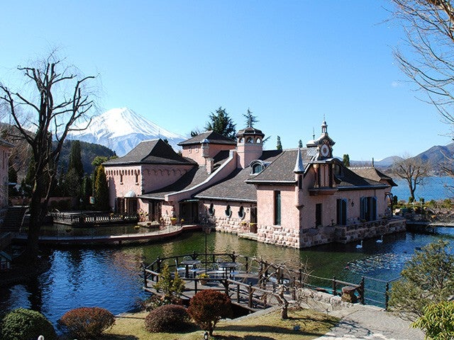 ■【山梨】＜芸術・美食・絶景＞彩り咲く早春の河口湖Days♪久保田一竹美術館×音楽と森の美術館×絶景ガーデン散歩で心満たされる一日2