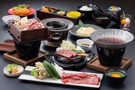 【鳥取・ハワイ・倉吉発】 新見千屋温泉で３つの和牛を食す♪　日帰り