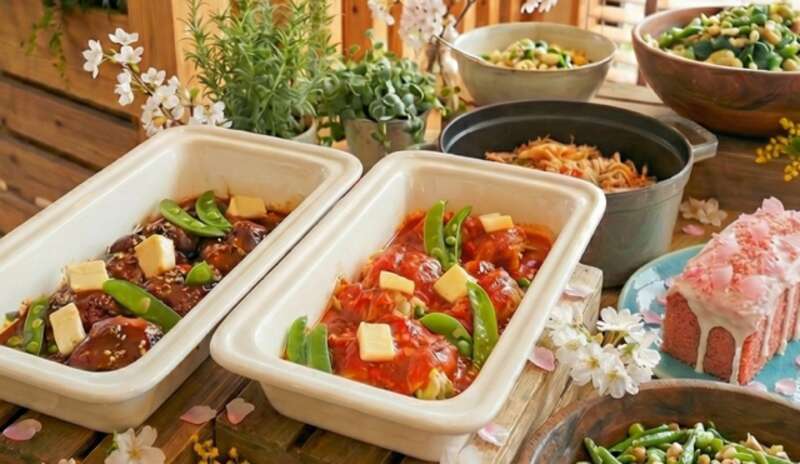 【栃木県内発】 国営ひたち海浜公園「530万本のネモフィラ」と那珂湊おさかな市場・地元で人気の茨城県食材たっぷり♪シェフの手づくり洋食・デザートビュッフェ　日帰り3