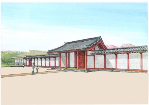 【バスハイク／福岡市役所発着】 ～ふくおか歴史文化遺産ウイーク～ 鴻臚館北館東門特別公開記念ツアー ＜特別歴史探訪＞ オープントップバスで巡る 鴻臚館と大宰府政庁 日帰りバスツアー2