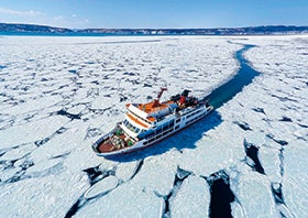 神戸空港集合
№5944 流氷クルーズと白銀の道東を巡る1