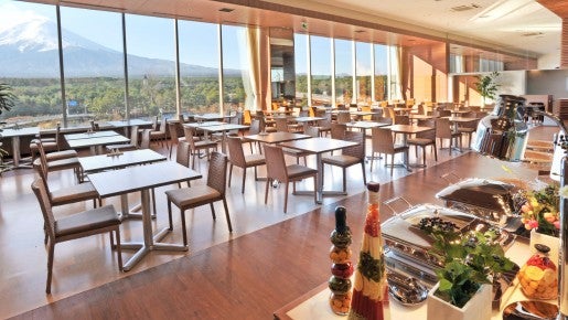 ＜Web割対象商品＞【キングツアーバス旅】富士山麓花めぐり♪富士芝桜まつり＆ネモフィラ♪絶景リゾートレストラン『フジヤマテラス』でランチブッフェ〔多摩センター・聖蹟桜ヶ丘発〕3