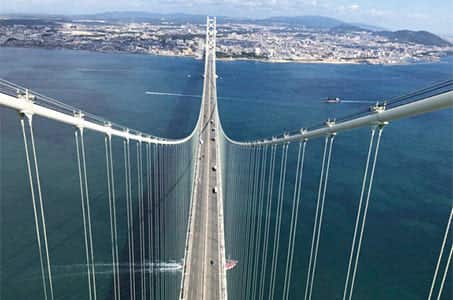 (梅田発)空と海から両方楽しむ!「明石海峡大橋塔頂体験(淡路島側)」と「明石海峡クルーズ」日帰り ☆ワクチン・検査パッケージ適用☆