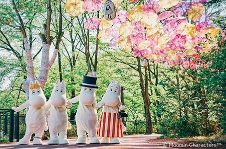 西船橋発 日本最大級のアンブレラスカイ「ムーミン谷とアンブレラ」と川越自由散策♪三井アウトレットパーク入間 日帰り ワクチン・検査パッケージ適用!1デーパス付!ムーミンバレーパークでアンブレラスカイをお楽しみ♪