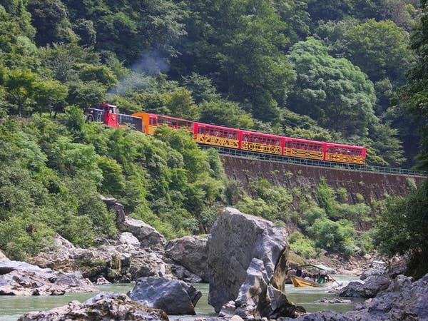 保津川下り16㎞の旅と嵯峨野トロッコ列車【大日・寝屋川・枚方・くずは発】