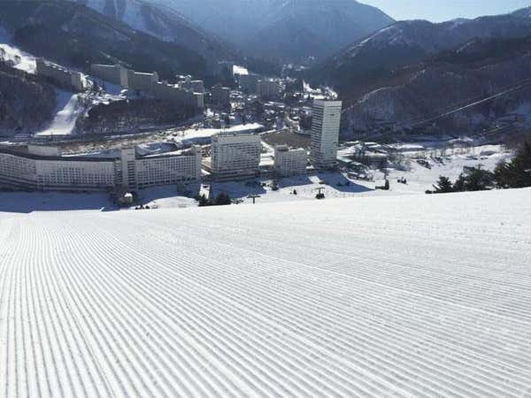 ■【全国旅行支援対象商品】【新宿発着Aタイム】朝発日帰り 苗場スキー場【滞在約5時間40分-6時間10分】