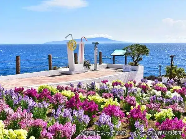 【上野・東京発】伊豆旅★海と花・綺麗な景観を巡る-絶景スポット&美味いものみ~っけ♪-◎絶景の吊り橋や可愛い動物、きれいなお花と、伊豆&伊東の映えるスポットを周遊する静岡観光プラン。伊豆のおいしいもの満載の昼食付♪